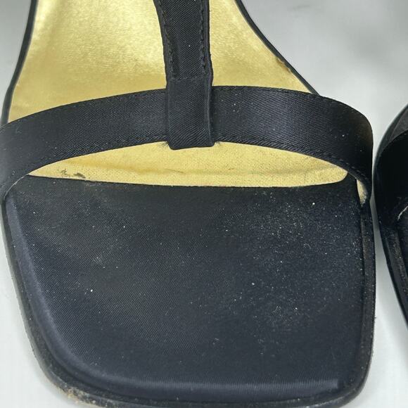 Carlos by Carlos Santana Black Strappy Heels “Angel” – Women’s Size 7.5M - Picture 9 of 11